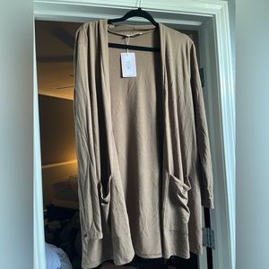 Brown cardigan Zeana